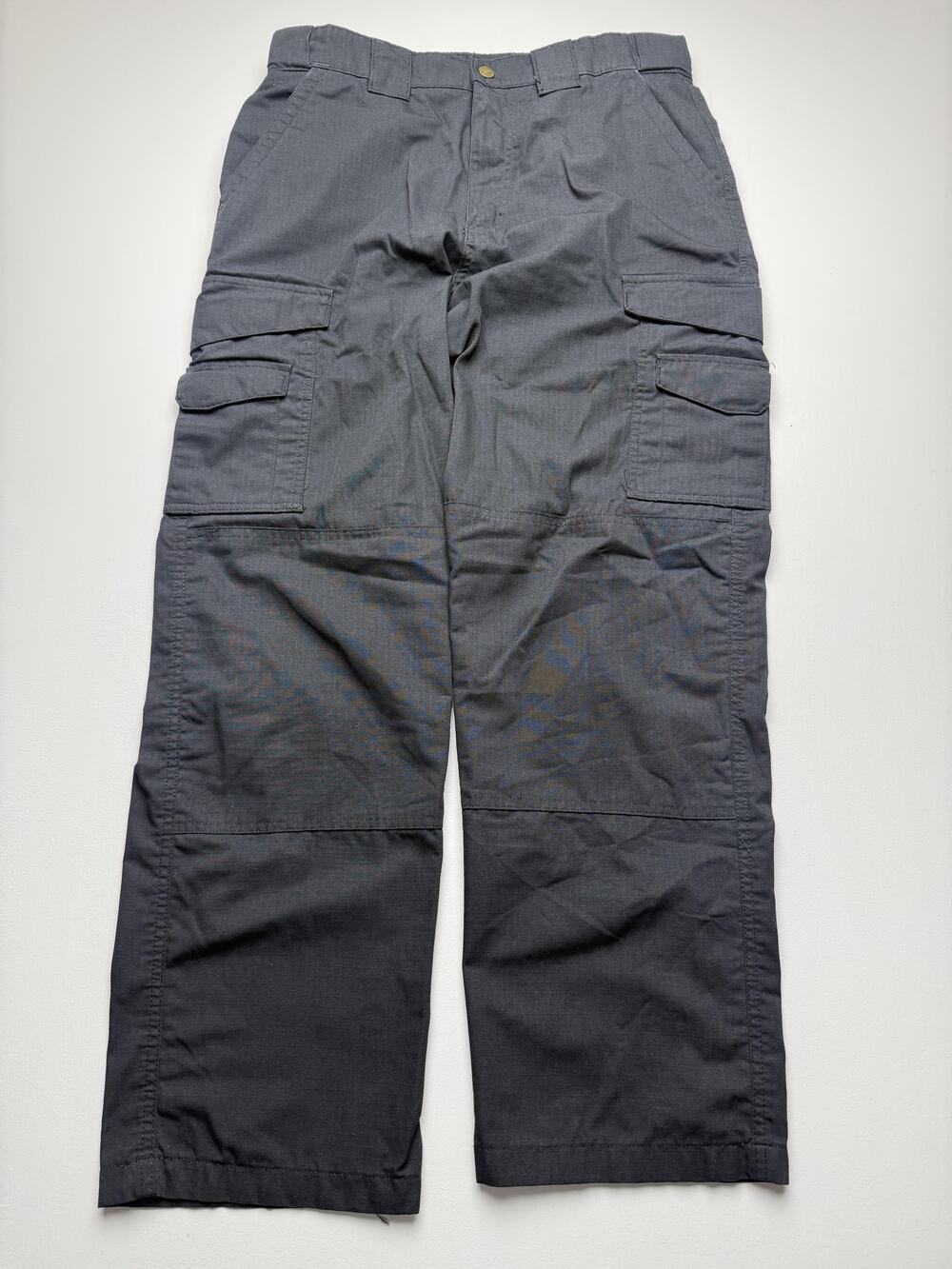TRU-SPEC Cargo Pants Mens 32x30 Gray Ripstop Relaxed Fit Tactical Workwear